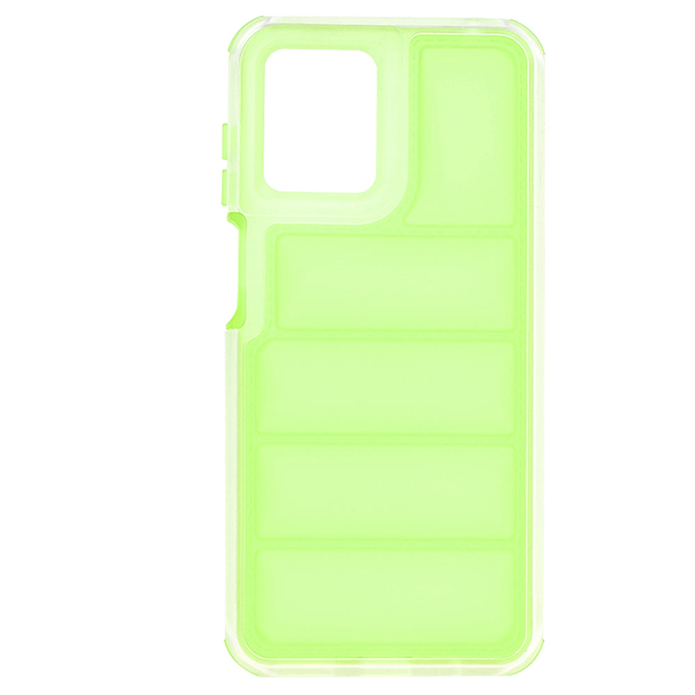Deksel for Motorola Moto G14, Techsuit, Wave Shield, Grønn