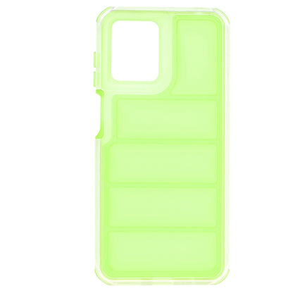 Deksel for Motorola Moto G14, Techsuit, Wave Shield, Grønn