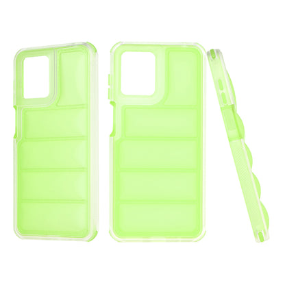 Deksel for Motorola Moto G14, Techsuit, Wave Shield, Grønn