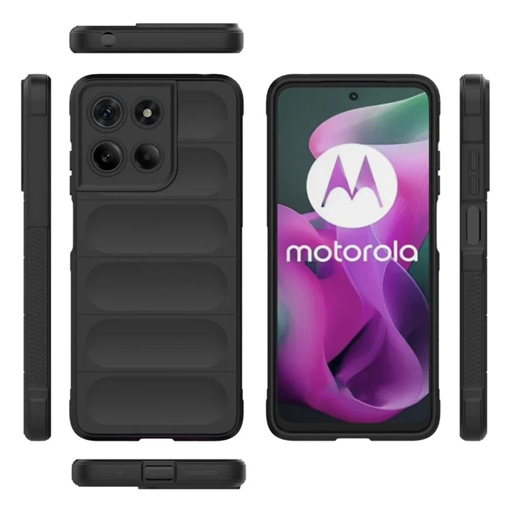 Deksel for Motorola Moto G15 / G15 Power, Techsuit, Magic Shield, Svart