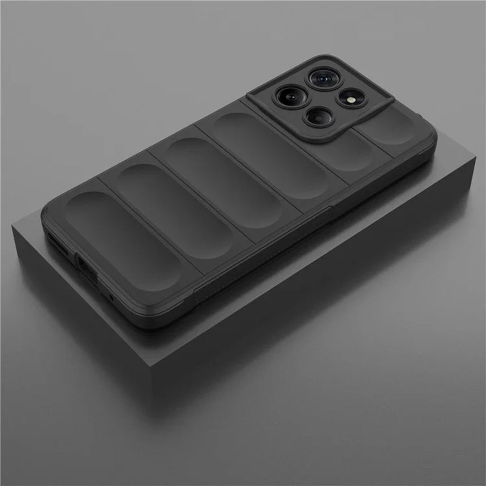 Deksel for Motorola Moto G15 / G15 Power, Techsuit, Magic Shield, Svart