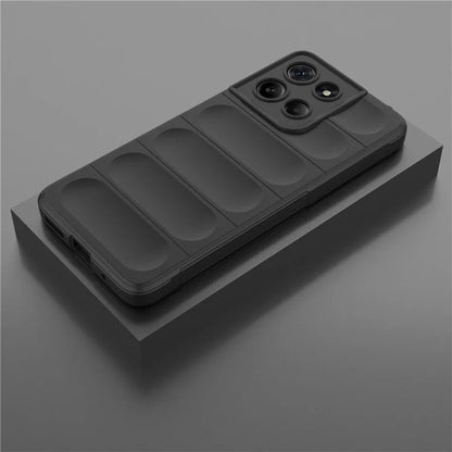Deksel for Motorola Moto G15 / G15 Power, Techsuit, Magic Shield, Svart