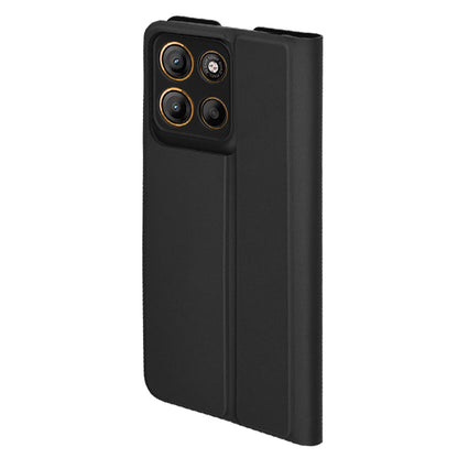 Deksel til Motorola Moto G15 / G15 Power, Techsuit, Magskin Book, Svart