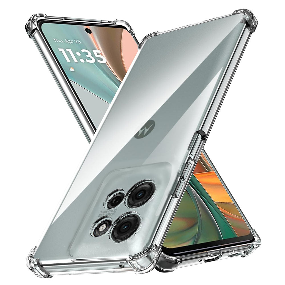 Deksel for Motorola Moto G15 / G15 Power, Techsuit, Støtsikker Klar, Transparent