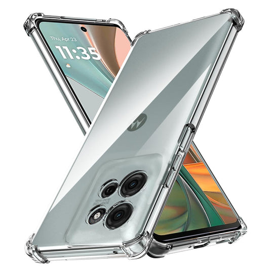 Deksel for Motorola Moto G15 / G15 Power, Techsuit, Støtsikker Klar, Transparent