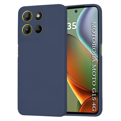 Deksel til Motorola Moto G15 / G15 Power, Techsuit, SoftFlex, Marineblå