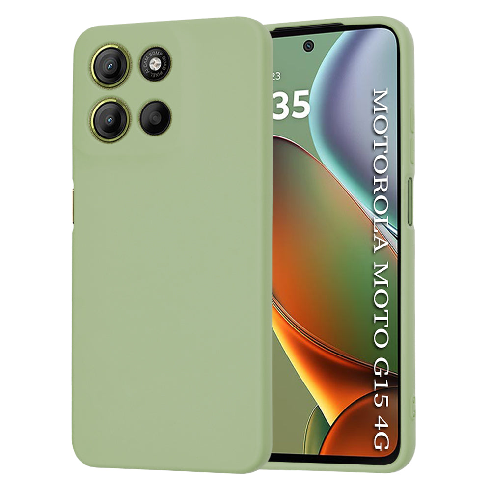 Deksel til Motorola Moto G15 / G15 Power, Techsuit, SoftFlex, Matcha