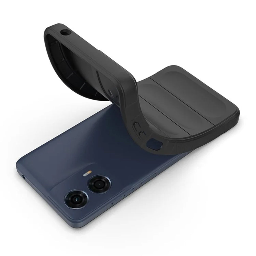 Deksel til Motorola Moto G24 Power, Techsuit, Magic Shield, Svart