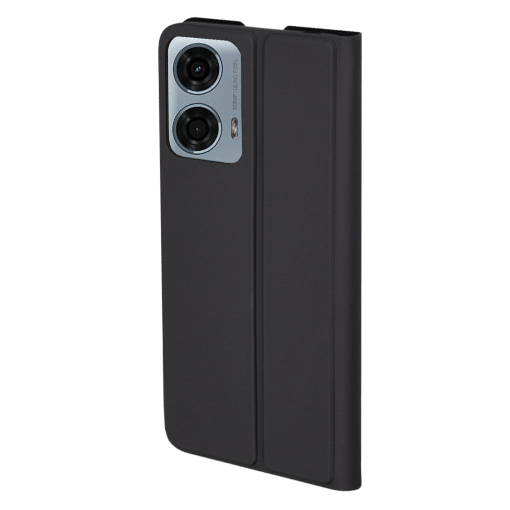Deksel for Motorola Moto G24 Power, Techsuit, Magskin Book, Svart