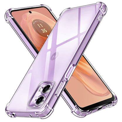 Deksel for Motorola Moto G24 Power, Techsuit, Støtsikker Klar, Transparent