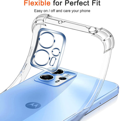 Deksel for Motorola Moto G24 Power, Techsuit, Støtsikker Klar, Transparent