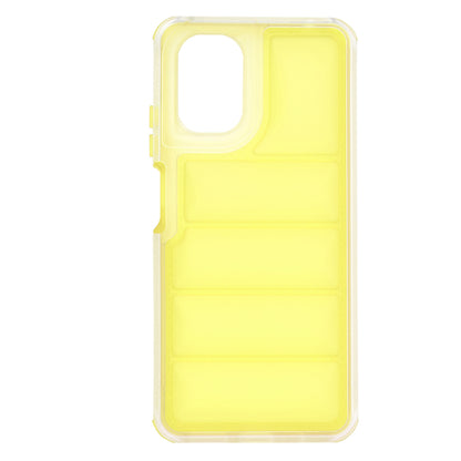 Deksel for Motorola Moto G24 Power, Techsuit, Wave Shield, Gul