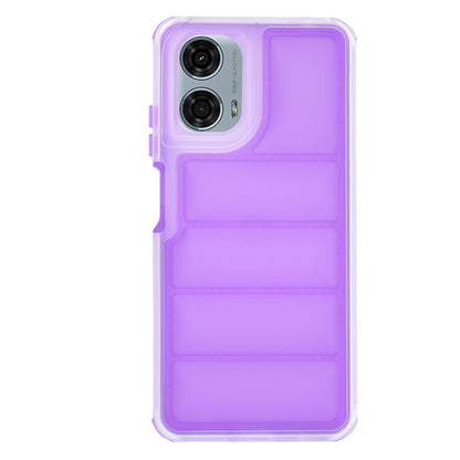 Deksel for Motorola Moto G24 Power, Techsuit, Wave Shield, Lilla