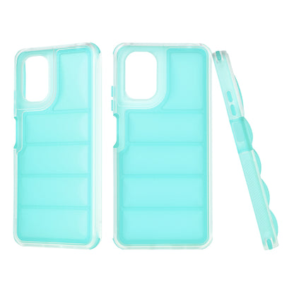 Deksel til Motorola Moto G24 Power, Techsuit, Wave Shield, Turkis