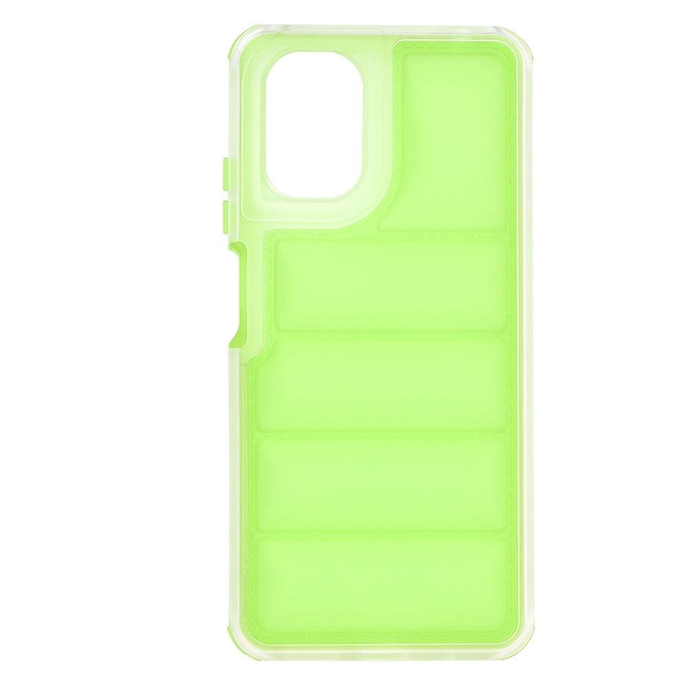Deksel for Motorola Moto G24 Power, Techsuit, Wave Shield, Grønn