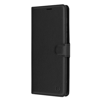 Deksel for Motorola Moto G30 / G20 / G10, Techsuit, Leather Folio, Svart