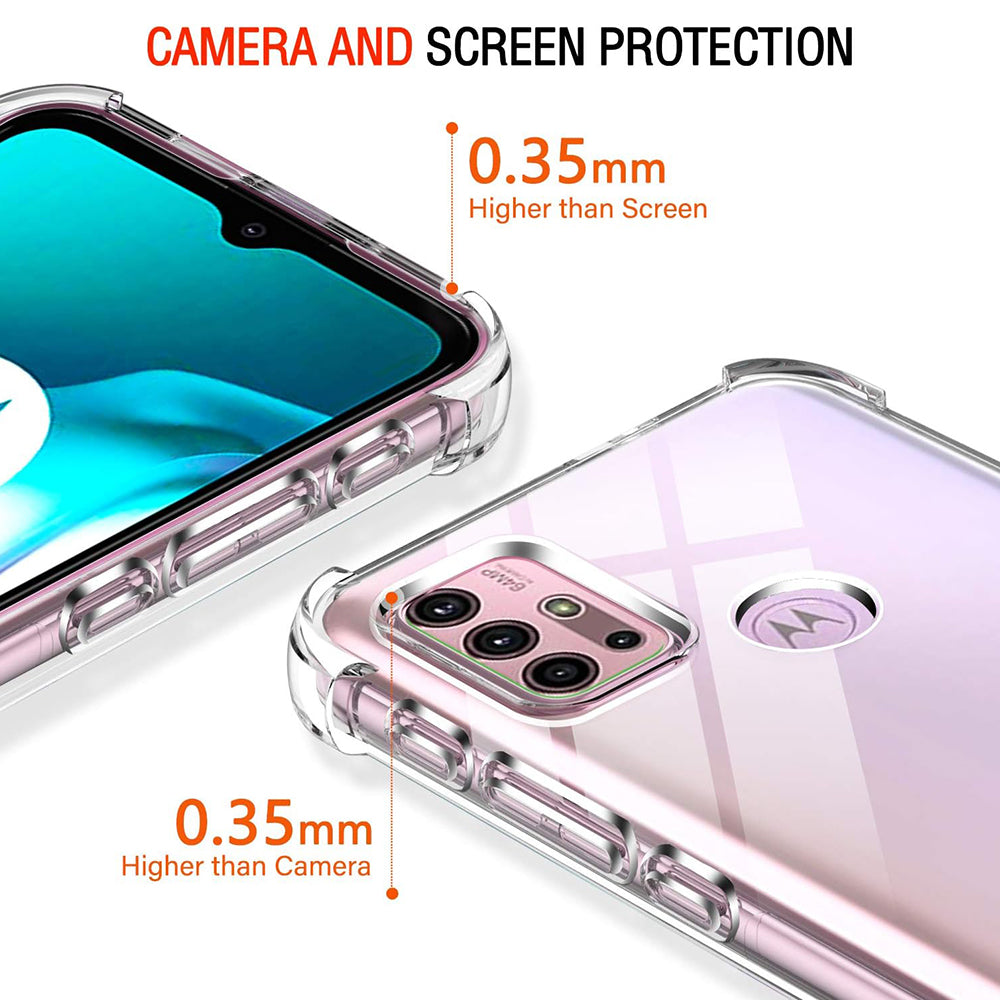 Deksel til Motorola Moto G30 / G20 / G10, Techsuit, Støtsikker Klar, Transparent