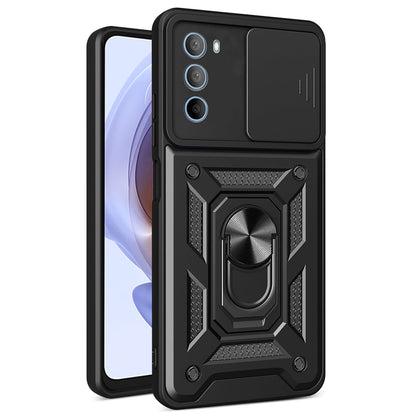 Deksel for Motorola Moto G31 / G41, Techsuit, CamShield, Svart