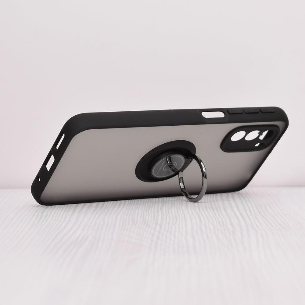 Deksel for Motorola Moto G31 / G41, Techsuit, Glinth, Svart