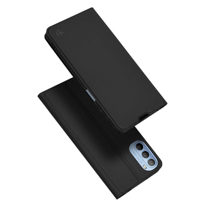 Deksel for Motorola Moto G31 / G41, Techsuit, Magskin Book, Svart