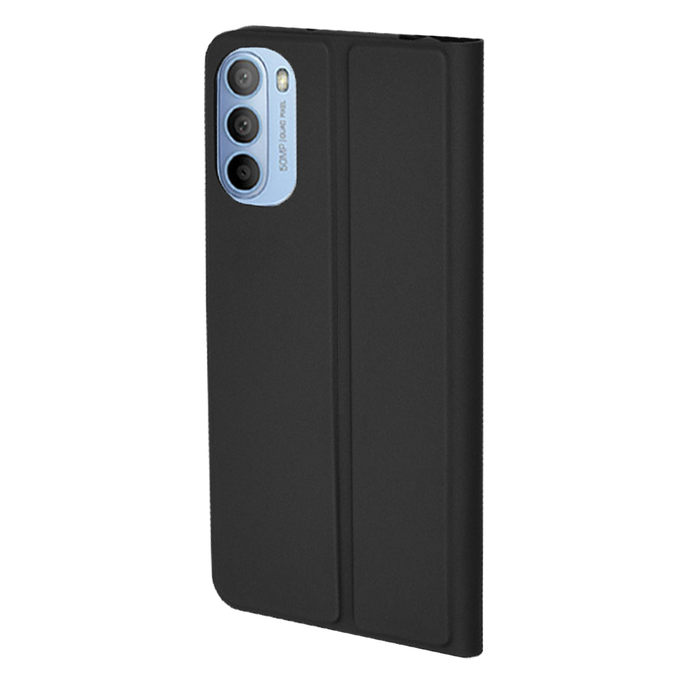 Deksel for Motorola Moto G31 / G41, Techsuit, Magskin Book, Svart