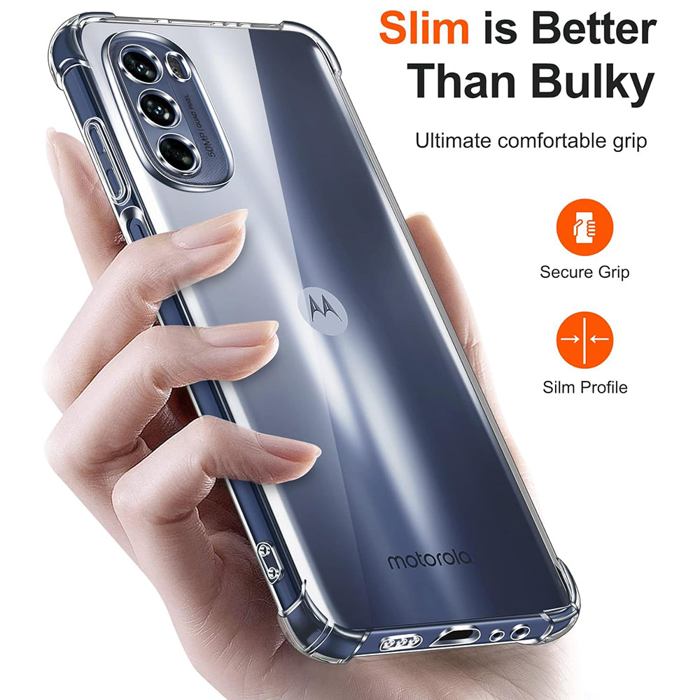 Deksel til Motorola Moto G31 / G41, Techsuit, Støtsikker Klar, Transparent