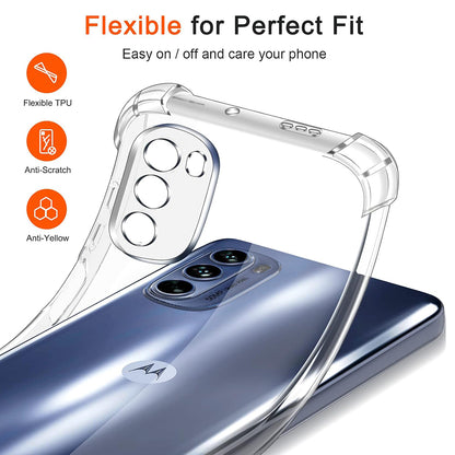 Deksel til Motorola Moto G31 / G41, Techsuit, Støtsikker Klar, Transparent