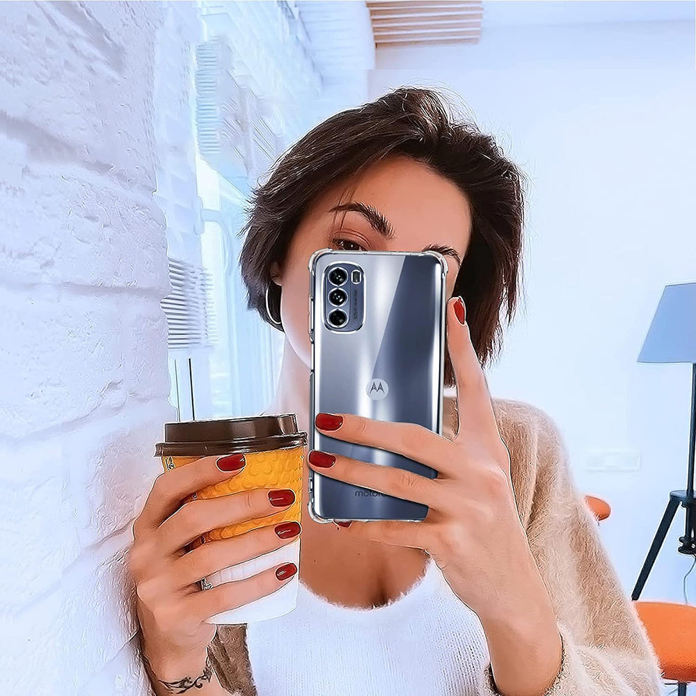 Deksel til Motorola Moto G31 / G41, Techsuit, Støtsikker Klar, Transparent