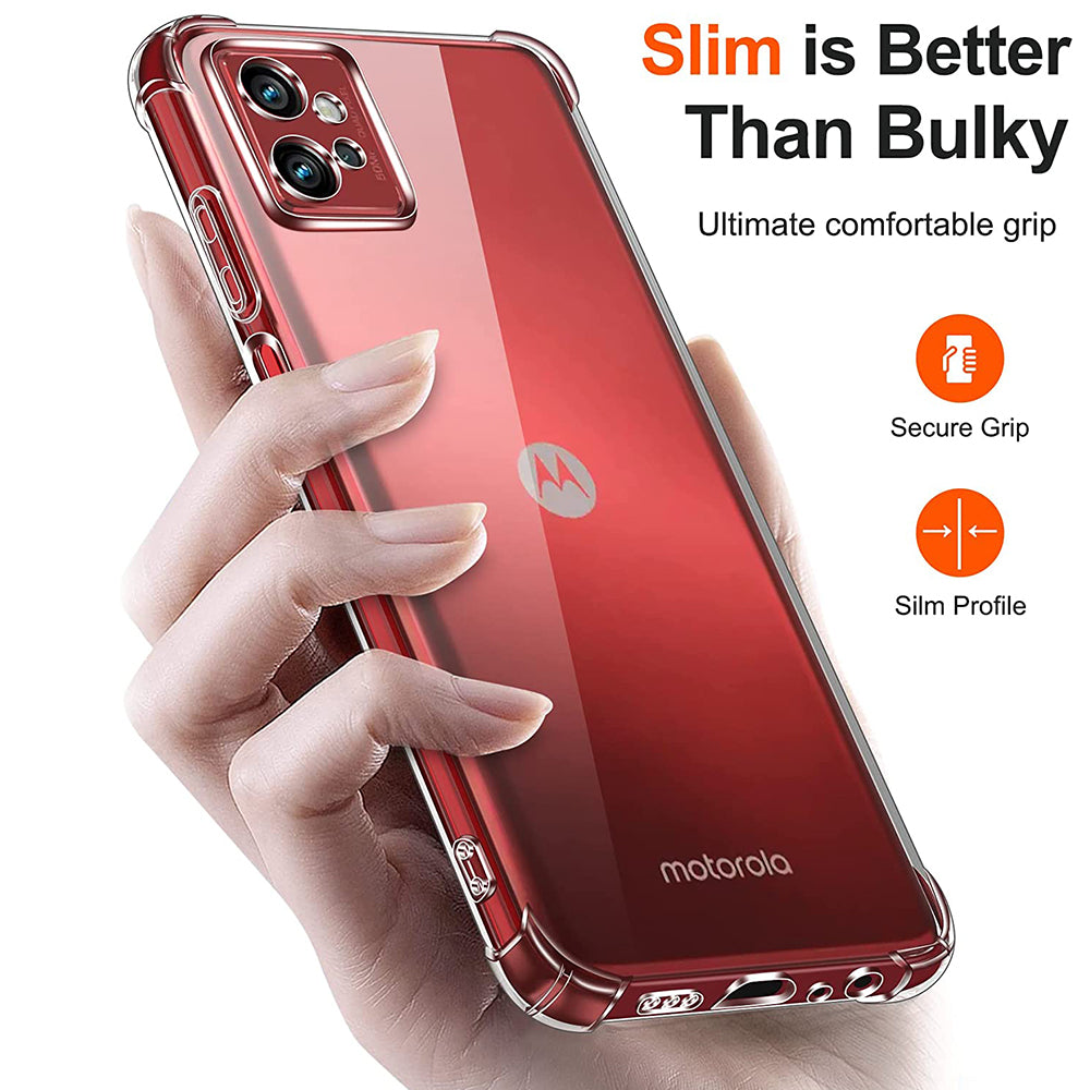 Deksel til Motorola Moto G32, Techsuit, Støtsikker Klar, Transparent