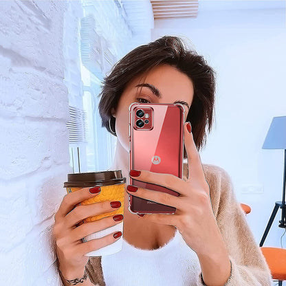 Deksel til Motorola Moto G32, Techsuit, Støtsikker Klar, Transparent