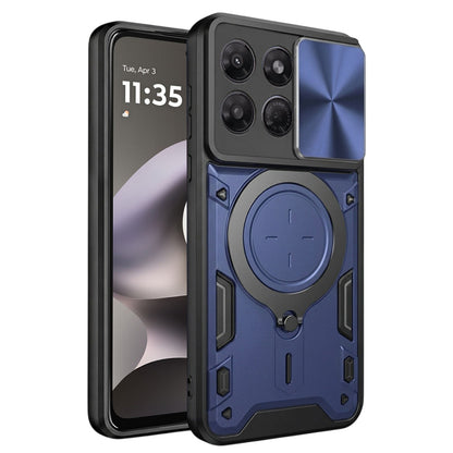 Deksel for Motorola Moto G37 Power, Techsuit, CamGuard Pro, Blå