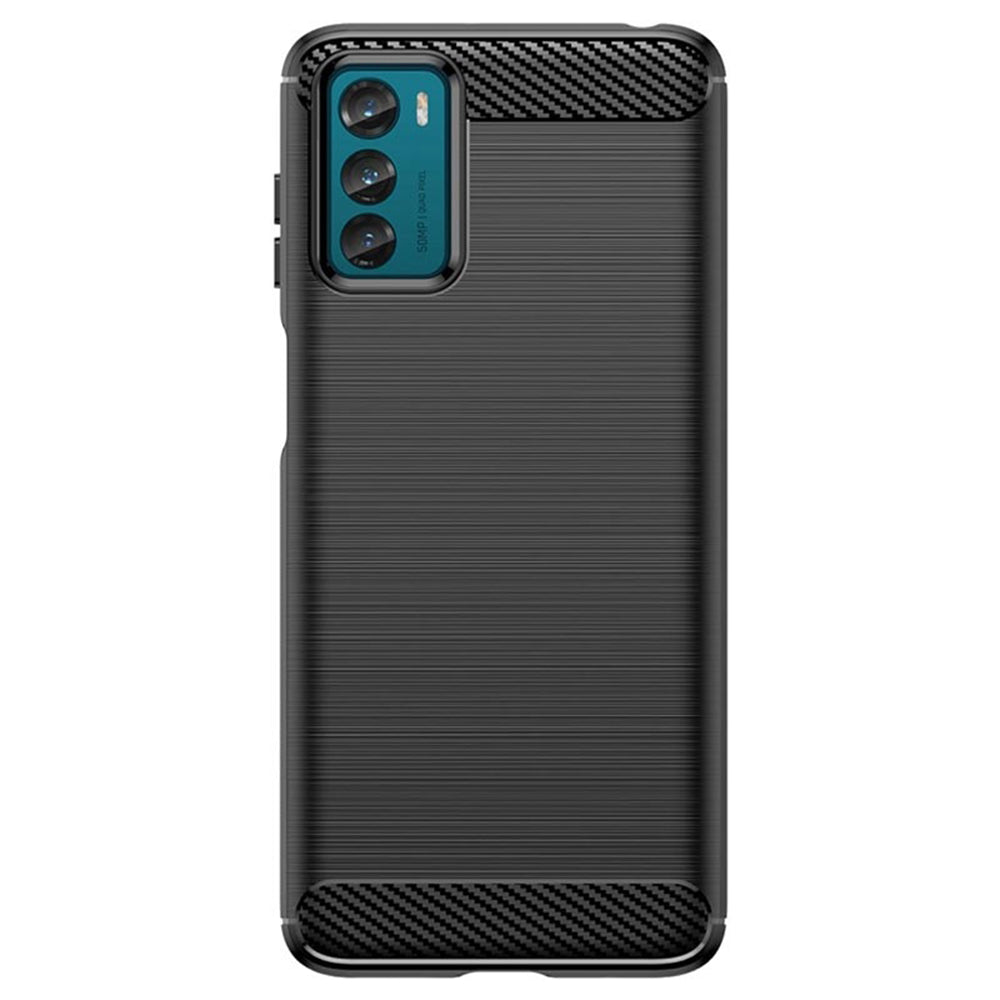 Deksel til Motorola Moto G42, Techsuit, Karbon, Svart