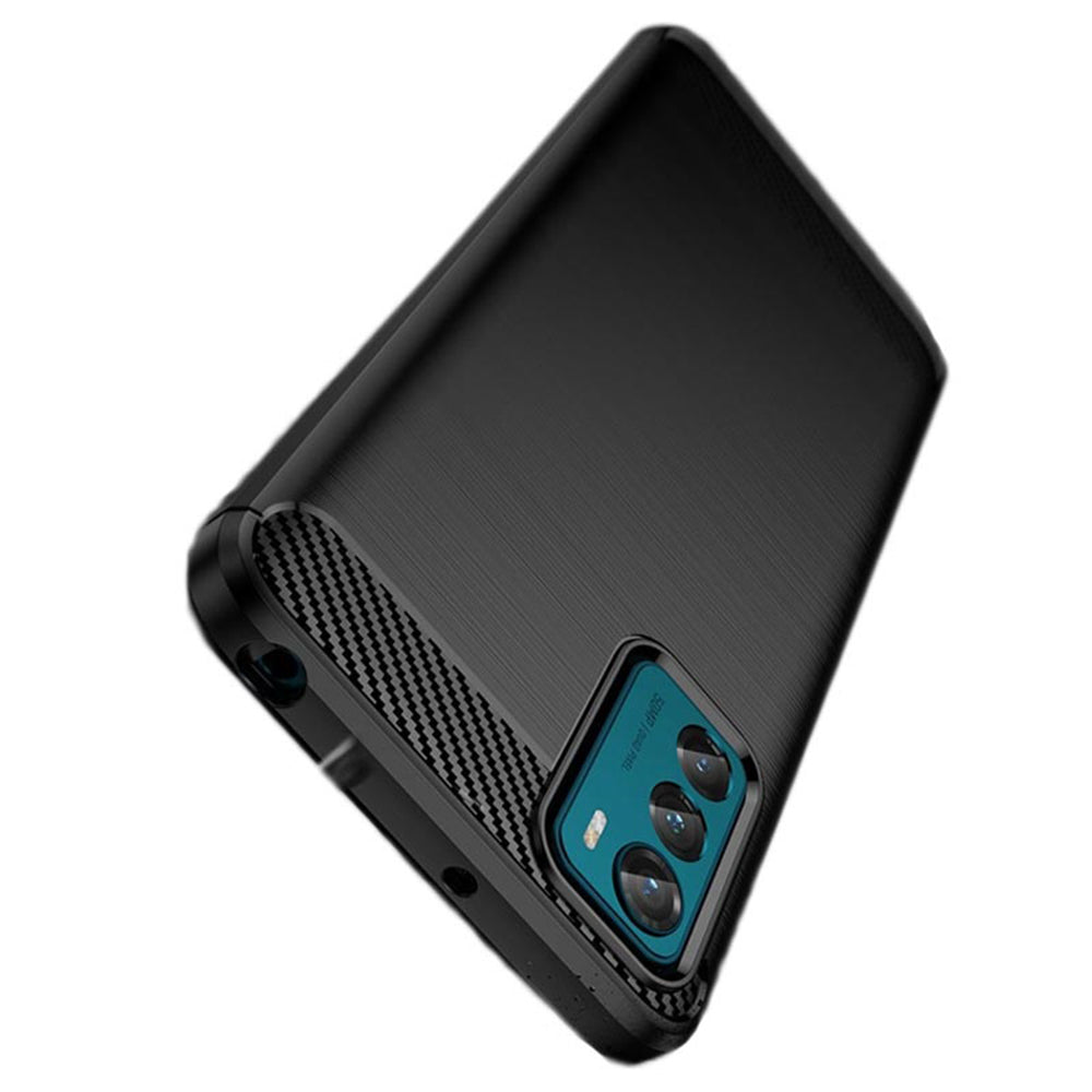 Deksel til Motorola Moto G42, Techsuit, Karbon, Svart