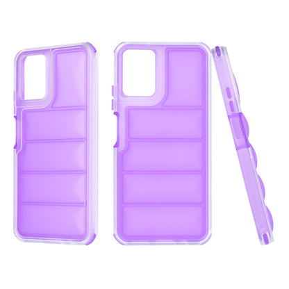 Deksel til Motorola Moto G45 / G34, Techsuit, Wave Shield, Lilla
