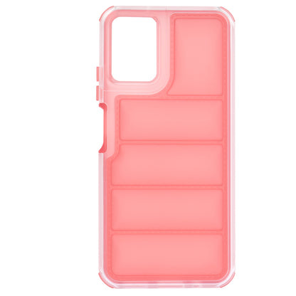 Deksel for Motorola Moto G45 / G34, Techsuit, Wave Shield, Rød