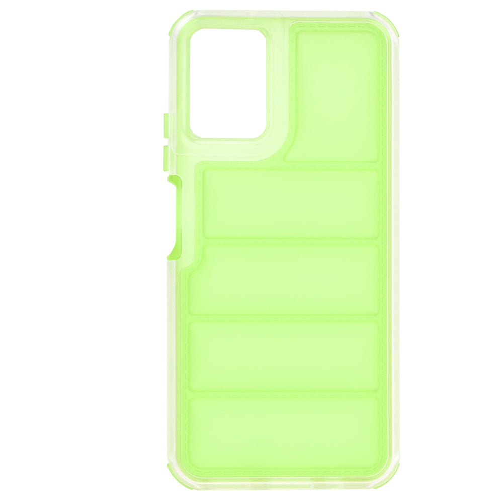 Deksel til Motorola Moto G45 / G34, Techsuit, Wave Shield, Grønn