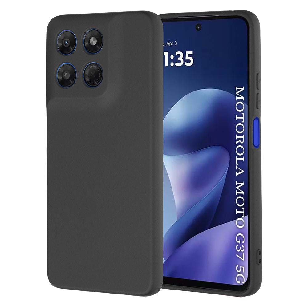 Deksel til Motorola Moto G47 / G37 Power / G37, Techsuit, SoftFlex, Svart