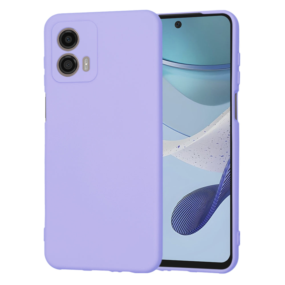 Deksel til Motorola Moto G53, Techsuit, SoftFlex, Lys lilla