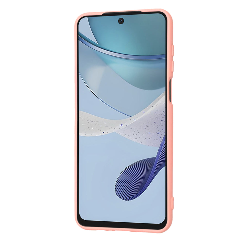 Deksel til Motorola Moto G53, Techsuit, SoftFlex, Lys Rosa