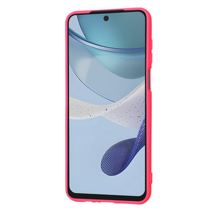Deksel til Motorola Moto G53, Techsuit, SoftFlex, Mørk Rosa