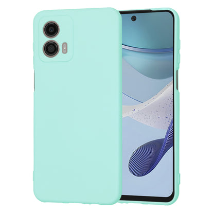 Deksel til Motorola Moto G53, Techsuit, SoftFlex, Turkis