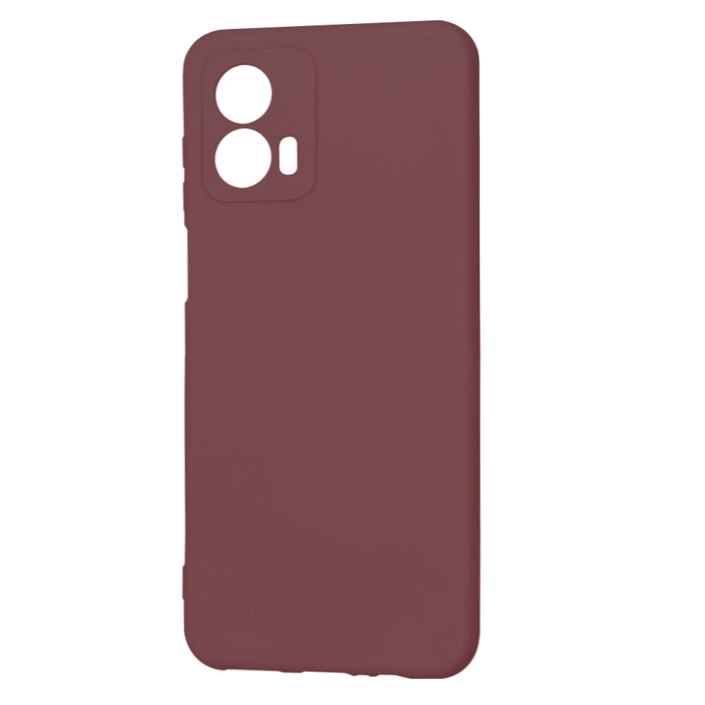 Deksel til Motorola Moto G53, Techsuit, SoftFlex, Burgunder