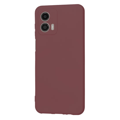 Deksel til Motorola Moto G53, Techsuit, SoftFlex, Burgunder