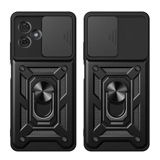 Deksel til Motorola Moto G54, Techsuit, CamShield, Svart
