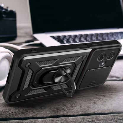 Deksel til Motorola Moto G54, Techsuit, CamShield, Svart
