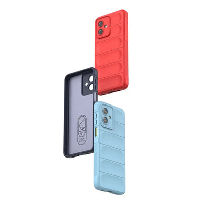Deksel for Motorola Moto G54, Techsuit, Magic Shield, Svart