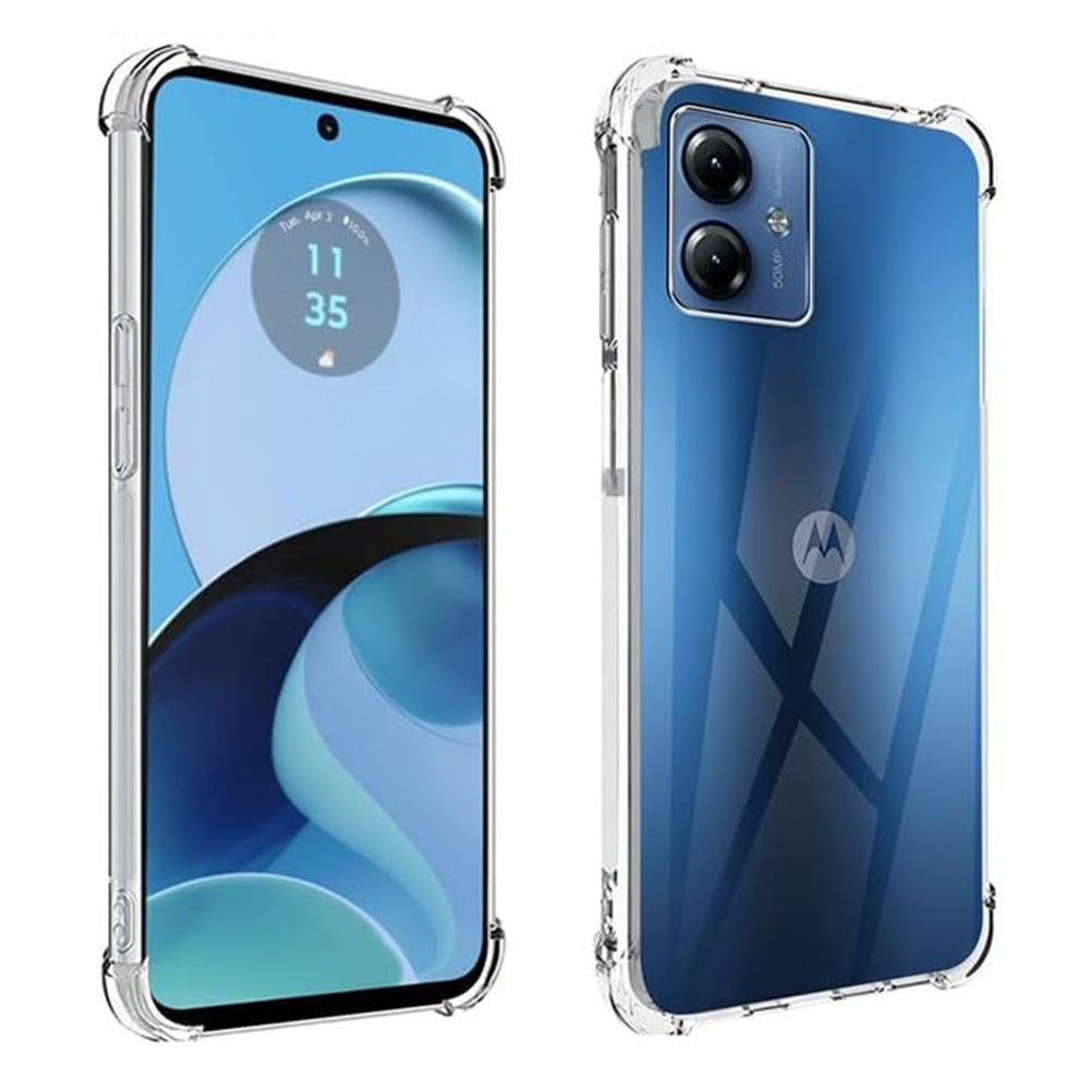 Deksel til Motorola Moto G54, Techsuit, Støtsikker Klar, Transparent