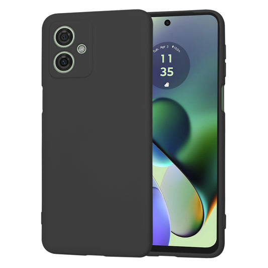 Deksel for Motorola Moto G54, Techsuit, SoftFlex, Svart