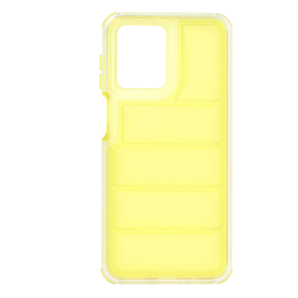 Deksel til Motorola Moto G54, Techsuit, Wave Shield, Gul
