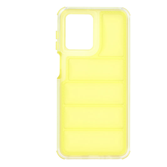 Deksel til Motorola Moto G54, Techsuit, Wave Shield, Gul